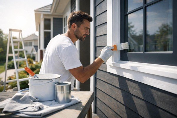Exterior Staining